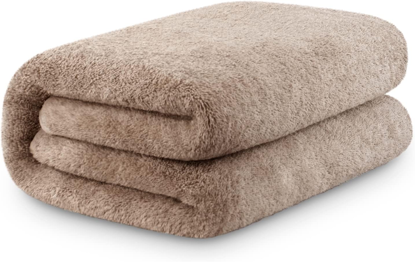 Adobella Premium Jumbo Bath Sheet, 40 x 80 Inches, 100% Combed Ringspun Cotton, Super Plush, Ultra Absorbent and Quick Dry, Extra Large, Super Soft Hotel Quality Oversized Bath Towel, Beige