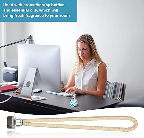 Miniatura 5 de Maitys 6 piezas de repuesto de mecha catalítica para lámpara de aceite de repuesto de mecha de control de aire catalítico, lámparas de quemador