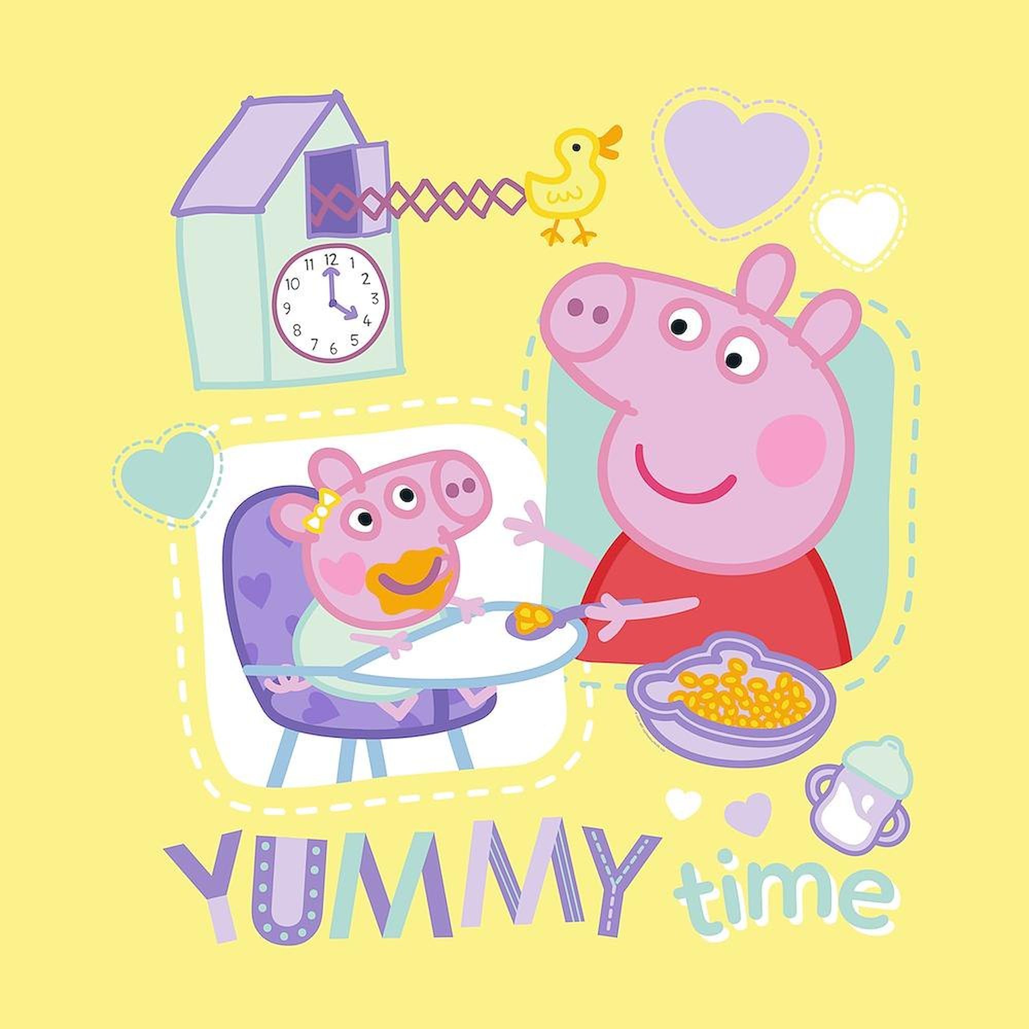 CafePress Peppa Pig: Yummy Time Queen Duvet Cover, Printed Comforter Cover, Unique Bedding