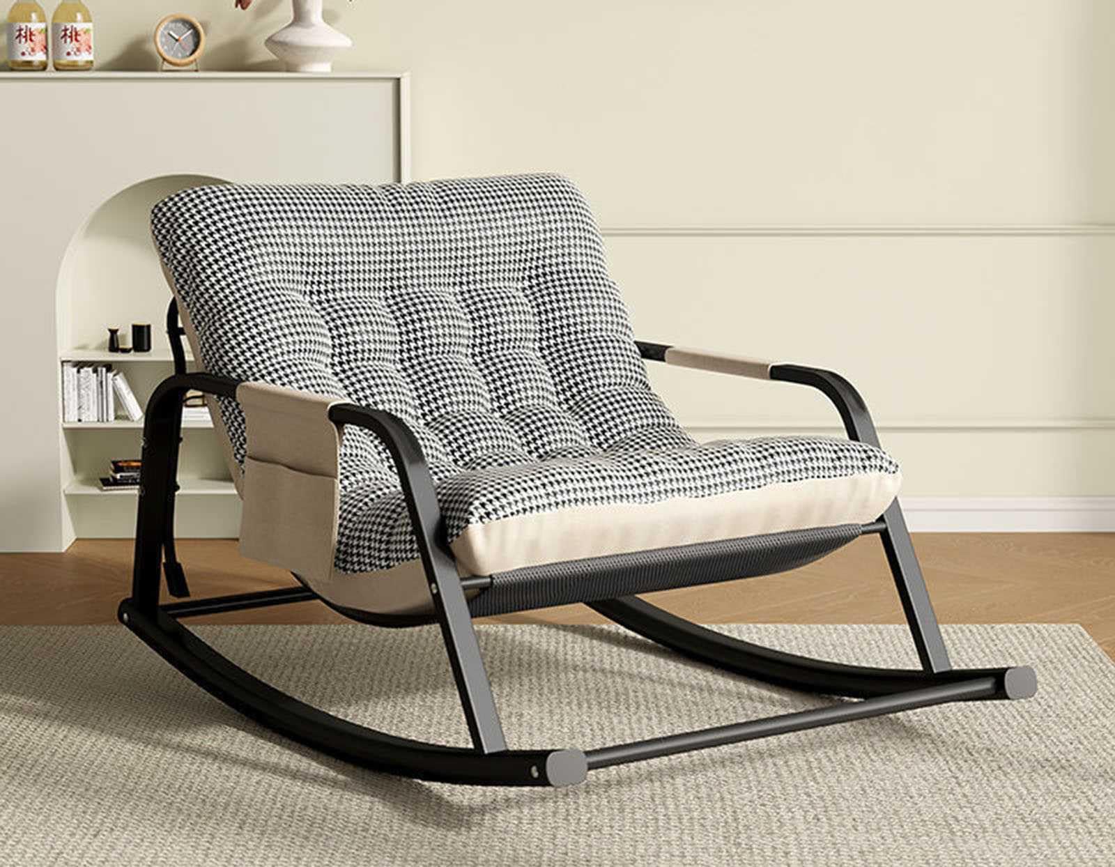 ロッキングチェア リラックスチェア 座り心地よい 耐荷重200k Amazon｜ロッキングチェア リラックスチェア リクライニング