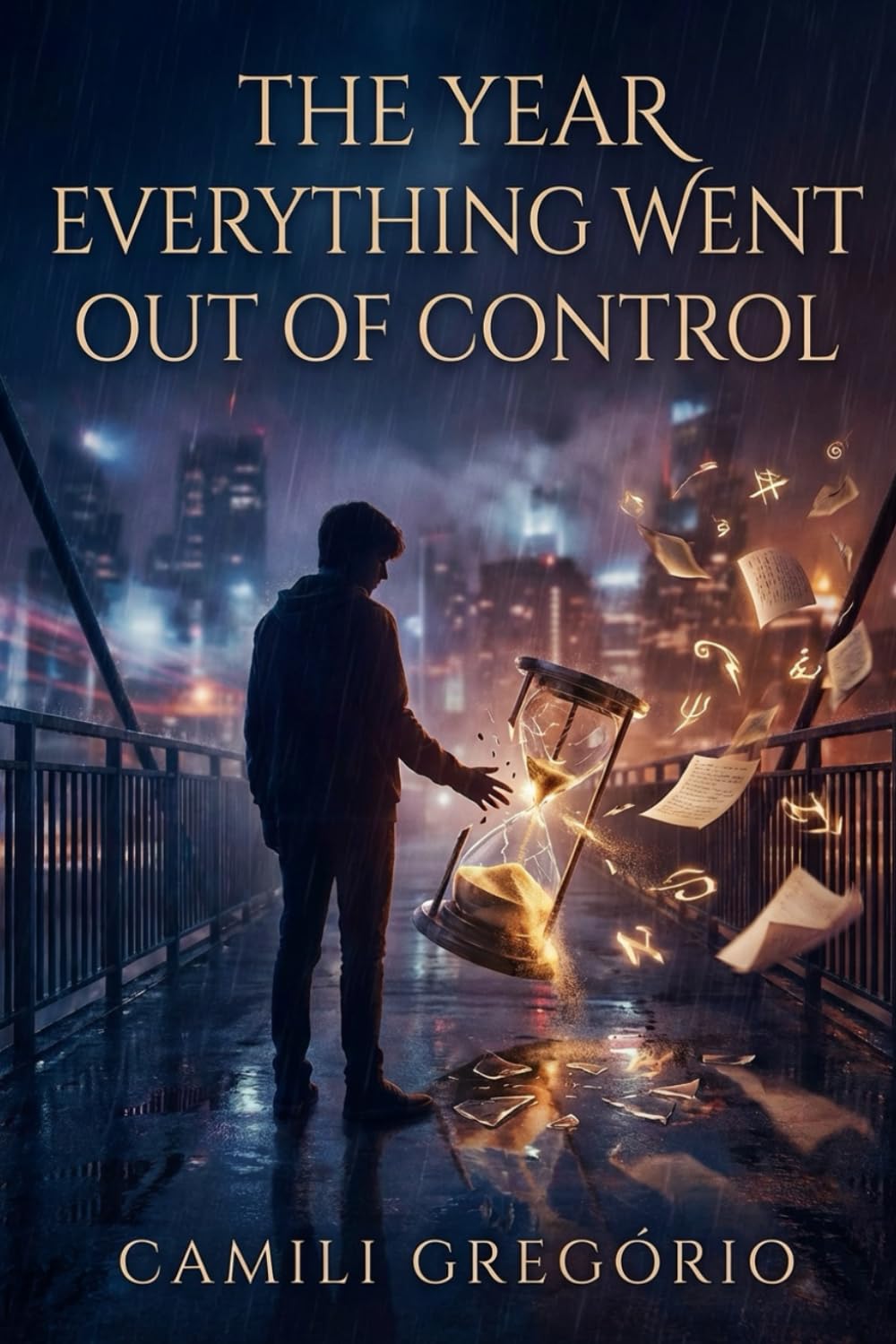 The Year Everything Went Out of Control: When time began to fracture, no one was ready.      Paperback – Large Print, March 9, 2026
