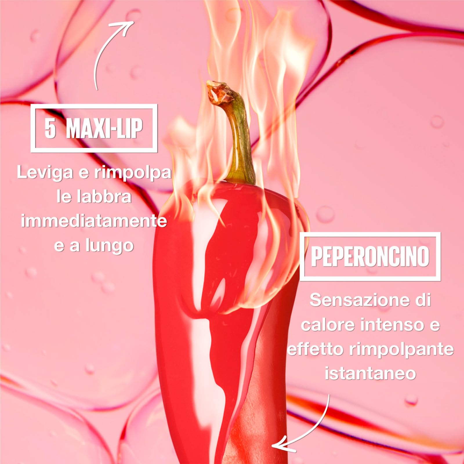 Maybelline New York Lifter Plump Lip Gloss with Chili Pepper Instant Plumping Filler Effect with XXL Applicator Color 003 Pink Sting - Set of 2 - Image 4