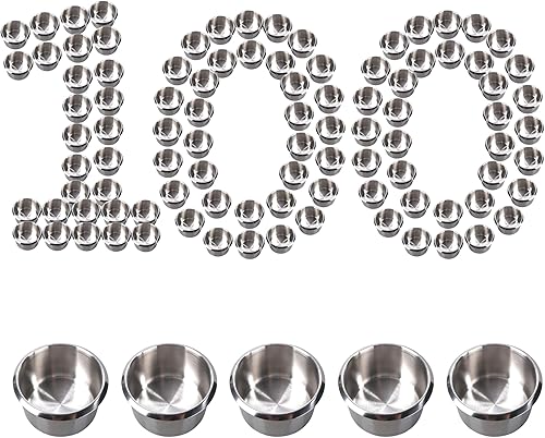 Miniatura 18 de Portavasos de Acero Inoxidable de GSE Games & Sports Expert, Portavasos de Inserción para Mesas de Póker de Casino, Escritorios, Barcos, Caravanas,