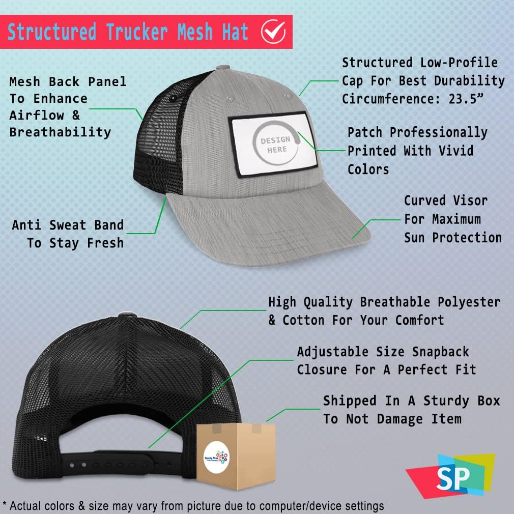 Patch Hat Trucker Baseball Cap Dragonfly B Animals Insects Cute Insect Insects