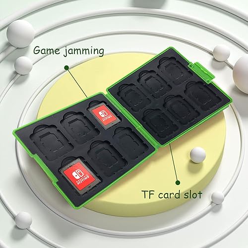 Miniatura 5 de doepeBAE Funda para tarjetas de juego para Nintendo Switch, soporte portátil para tarjetas de juego, funda rígida de almacenamiento de tarjetas de