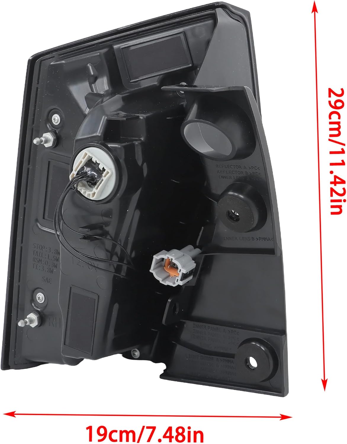 Replacement for Nissan Kicks 2025 Outer Tail Light Right Side 265507LF0A