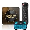 TV Box Android 12.0, 4 GB RAM 32 GB ROM RK3528 BT5.0 Smart TV Box Set Top Box USB 2.0 Ultra HD 4K 6K HLG Mode HDR10 Dual Band WiFi 2.4 with 5.8GHz Wireless Mini Keyboard, 4gb32gb