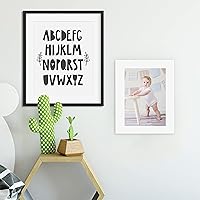 Vista 2 de Paquete de 10 tableros de respaldo solamente – Tablas de base blancas sin cortar de 11 x 14 pulgadas, sin ácidos y con núcleo blanco, ideal