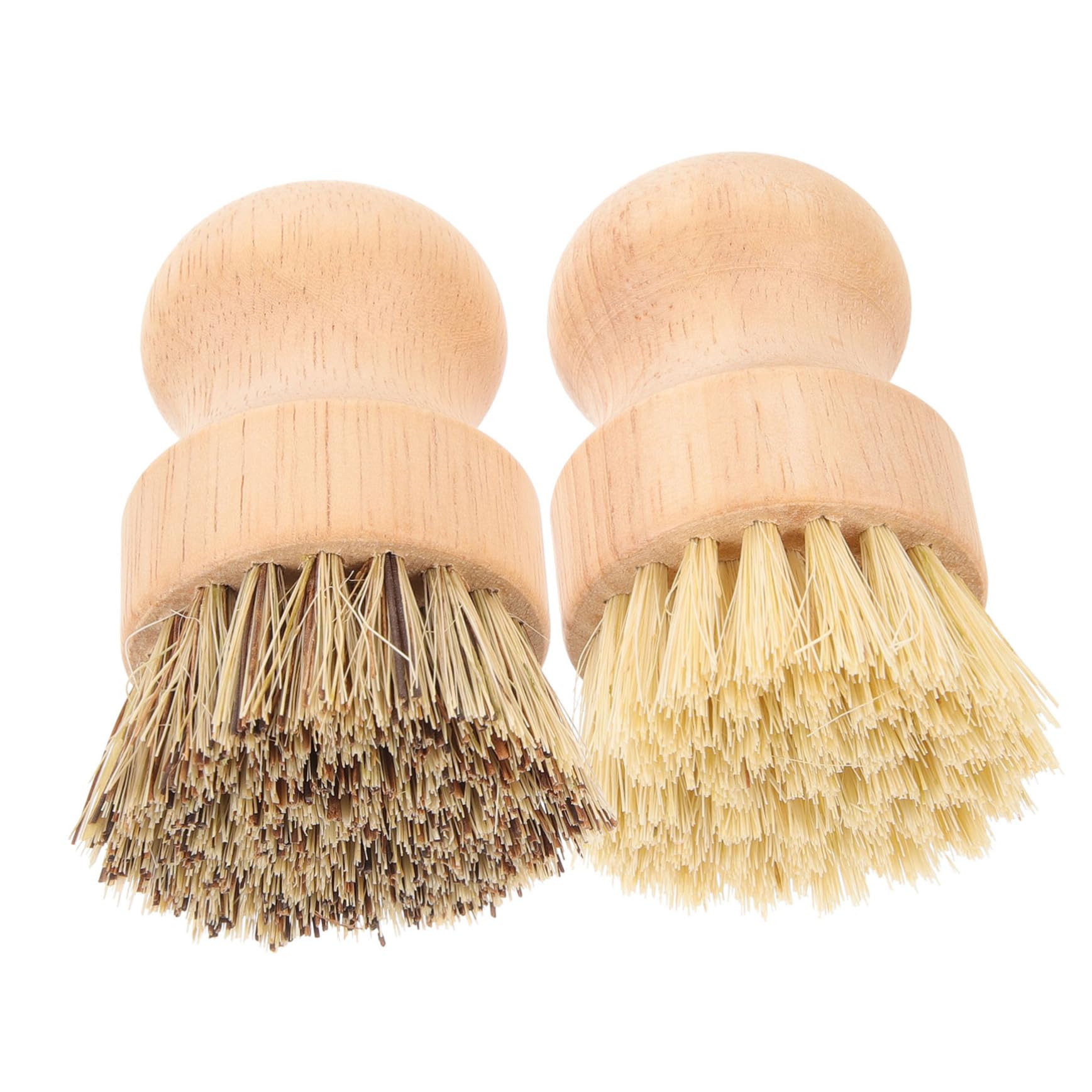 Beaupretty 6piezas Cepillos De para Fregar y Ollas De Cepillos De Cocina De Madera Cerdas Ecológicas para Limpiar Fregaderos y Utensilios De Cocina