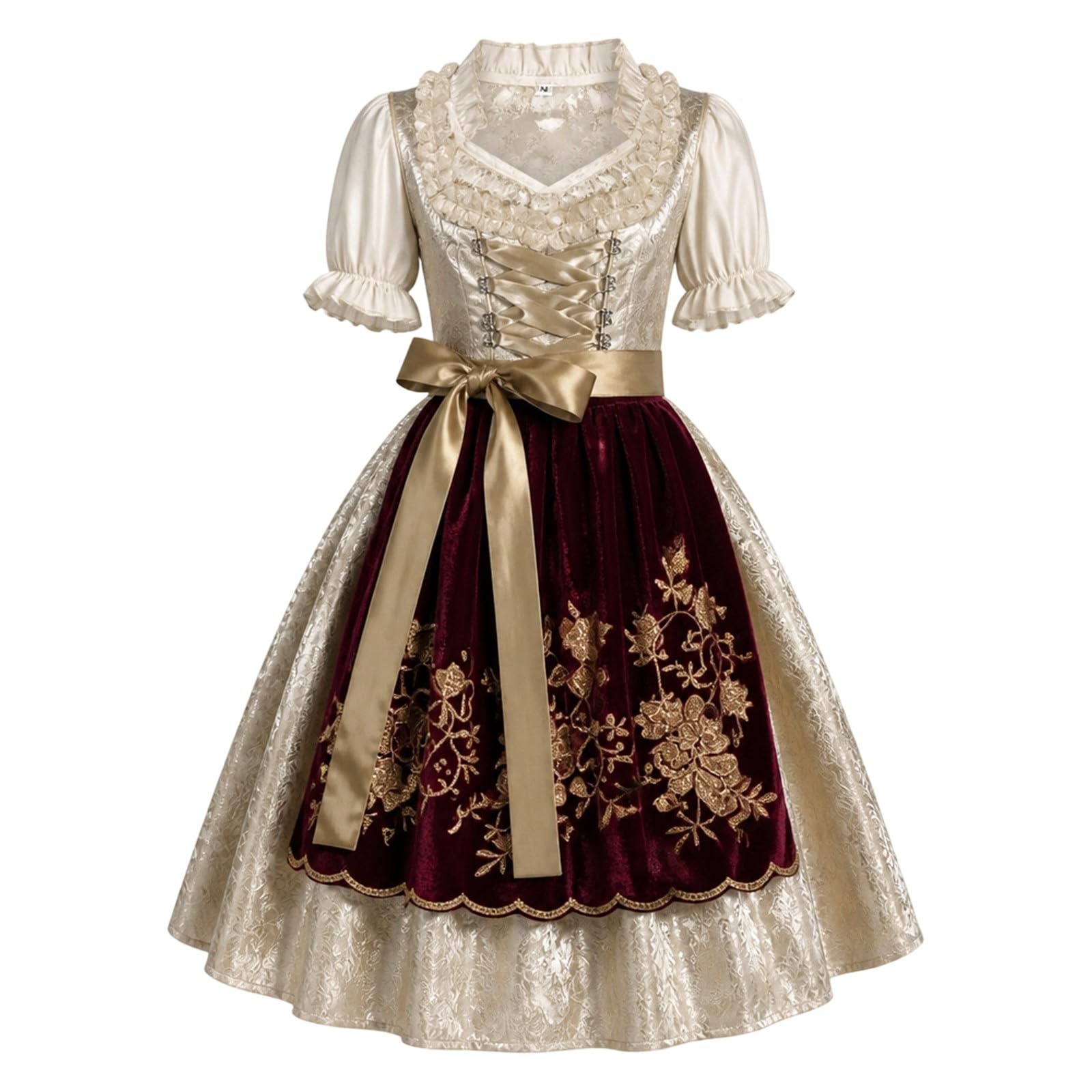 Mädchen Trachtenkleid Kinder Dirndl Oktoberfest Bayerischer Stil