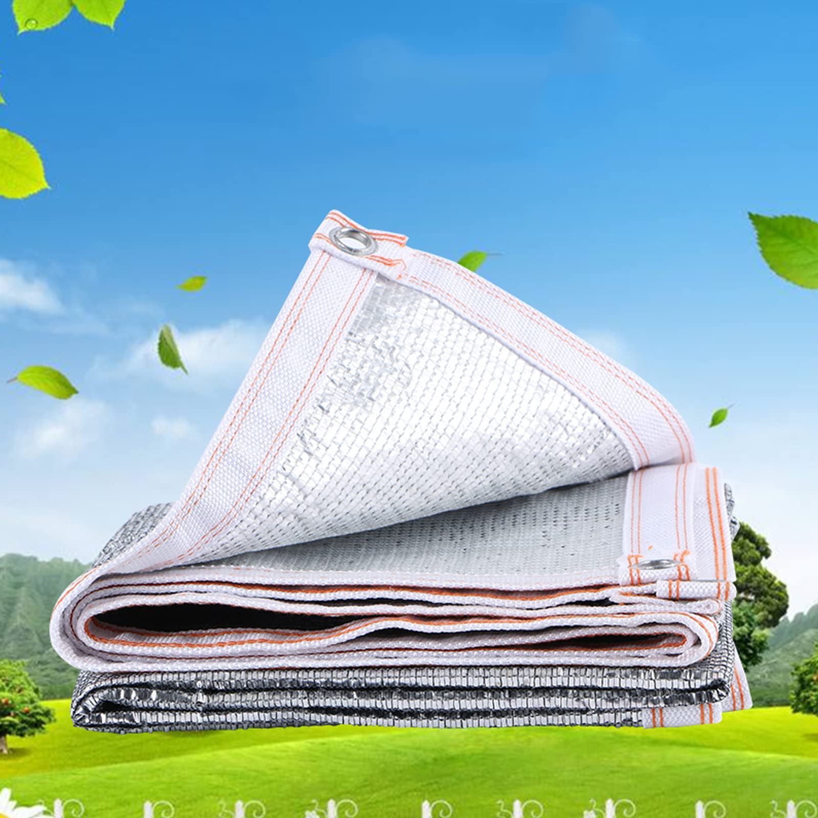 Filet d'ombrage à 99% pare-soleil avec œillets auvent de camping 3x7 m