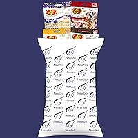Vista 55 de Needzo Jelly Bean - Frijoles de algodón con sabor a caramelo, caramelo masticable gourmet con temática de carnaval rosa para niños o niñas, dulces