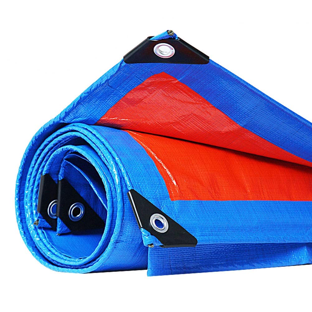 Lona de plástico impermeable contra roturas por viento y lluvia intensa exterior 2x3m