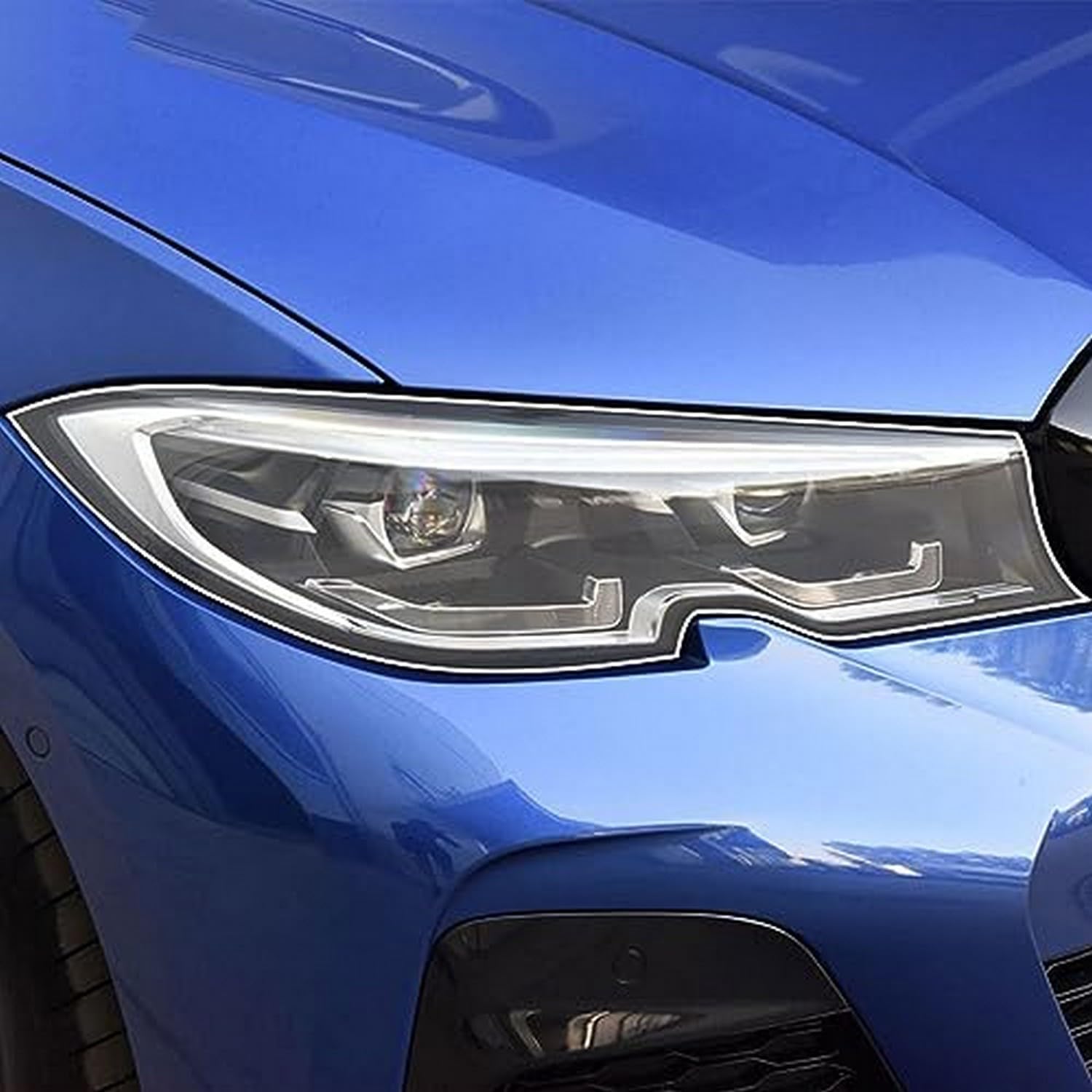 Film de protection transparent en TPU pour phares de voiture BMW