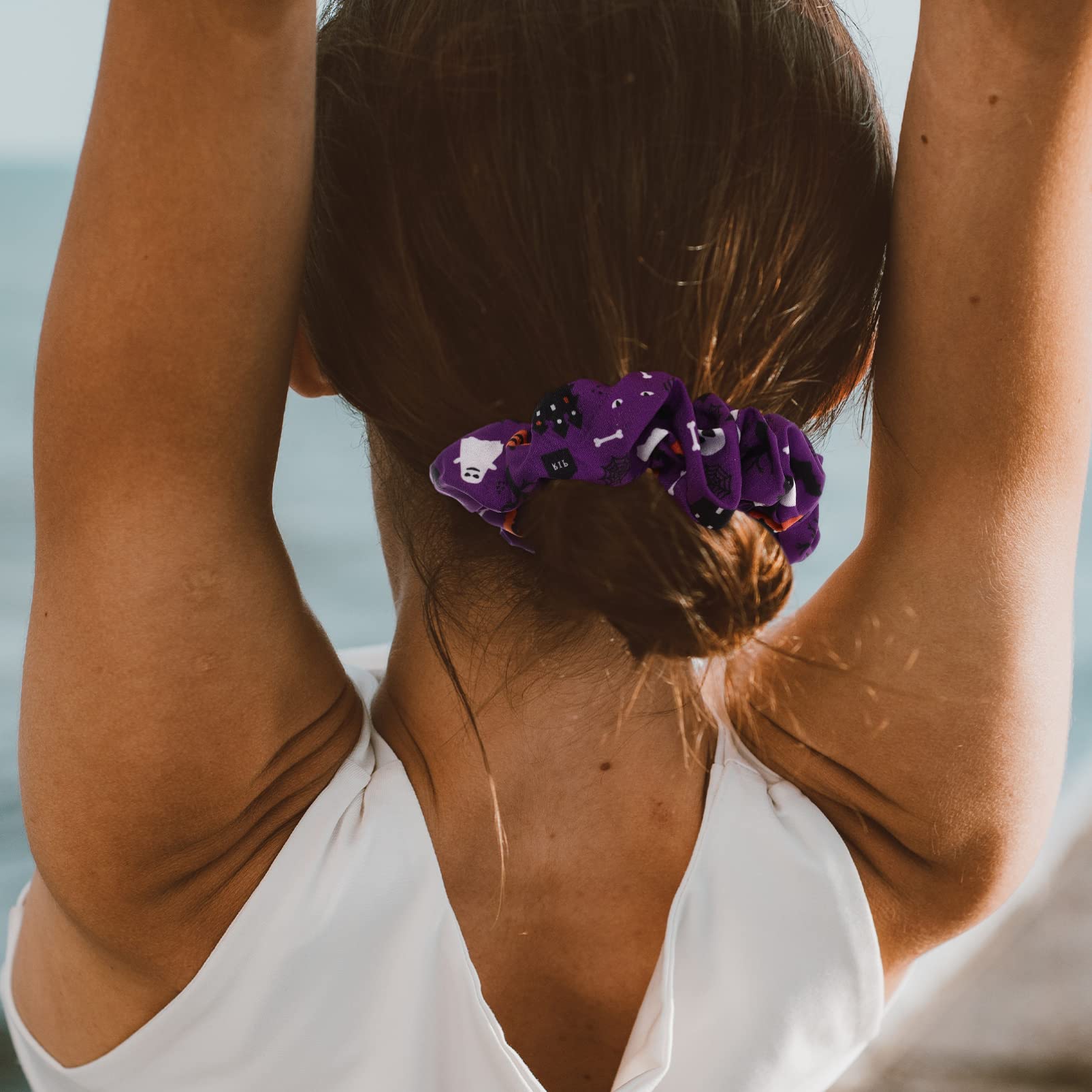FOMIYES 36stücke Halloween Haargummis Für Elastische Scrunchies Für Partys Und Sport Bunte Haarbänder Für Dickes Und Lockiges Haar
