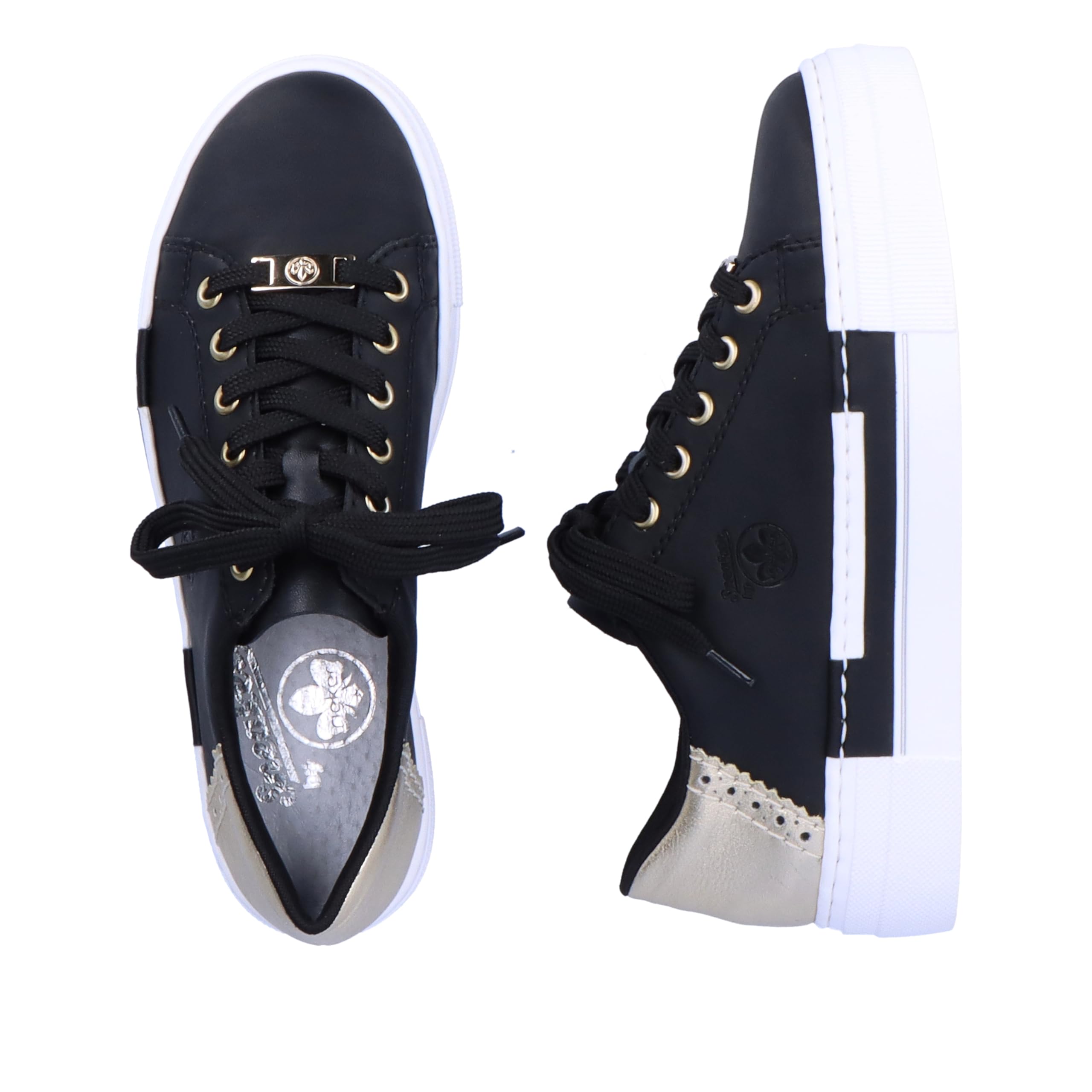 Rieker Sneaker Low Schwarz