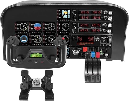 Miniatura 3 de Logitech 945-000028 - G Saitek Pro Flight Multi Panel (negro) (renovado)