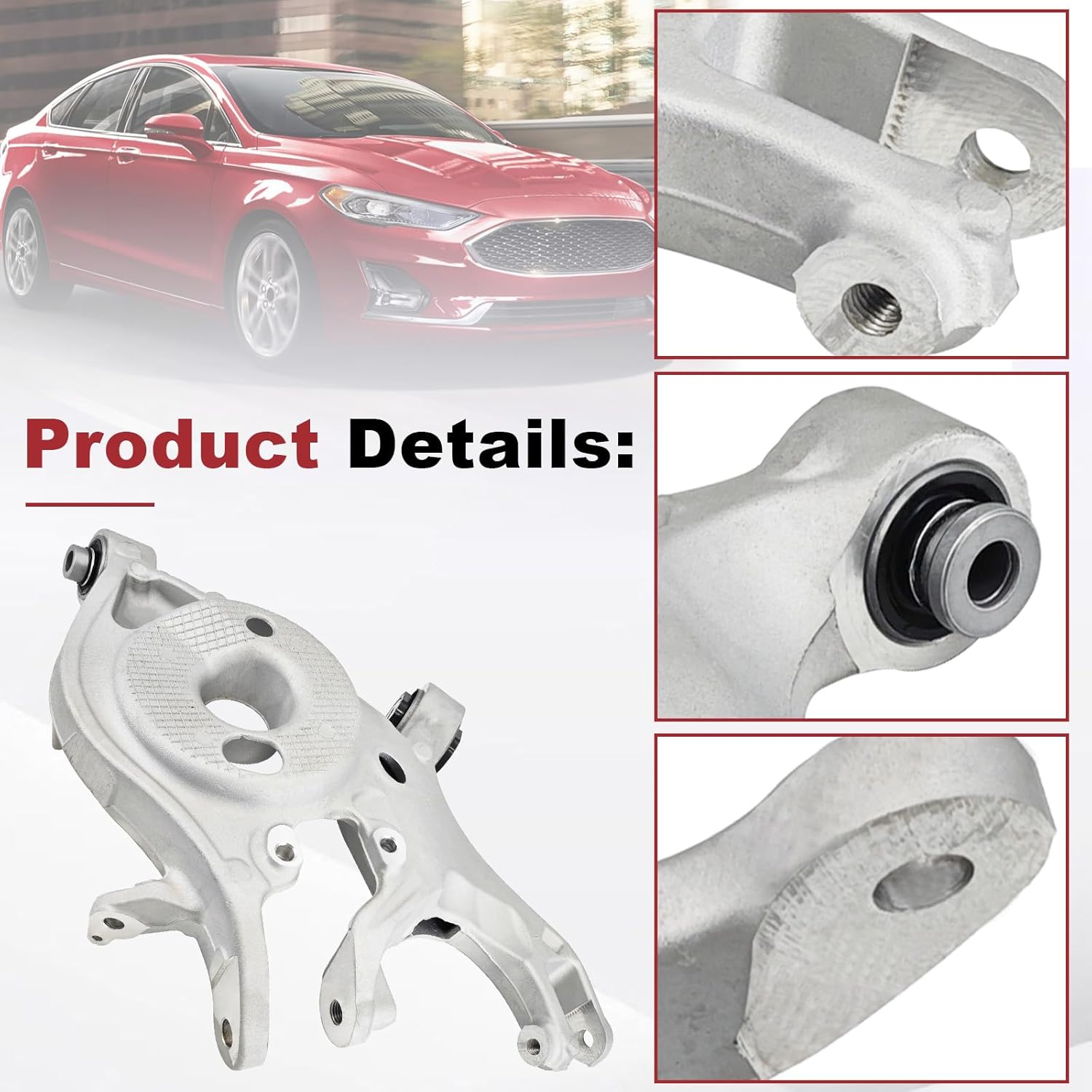 526-099 Rear Left Lower Control Arm Compatible with ‎Ford Fusion 2013-2020，Compatible with Lin-coln MKZ 2013-2020, DG9Z-5500-C GS7Z-5500-C