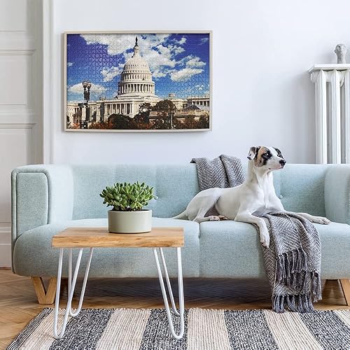 Miniatura 5 de Famous Building U.S. Capitol Puzzle 1000 piezas para adultos rompecabezas