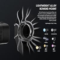 Vista 6 de NEEWER 25.6"/65cm Softbox parabólico hexadecágono, instalación rápida/plegable como paraguas con montaje Bowens, plato de belleza