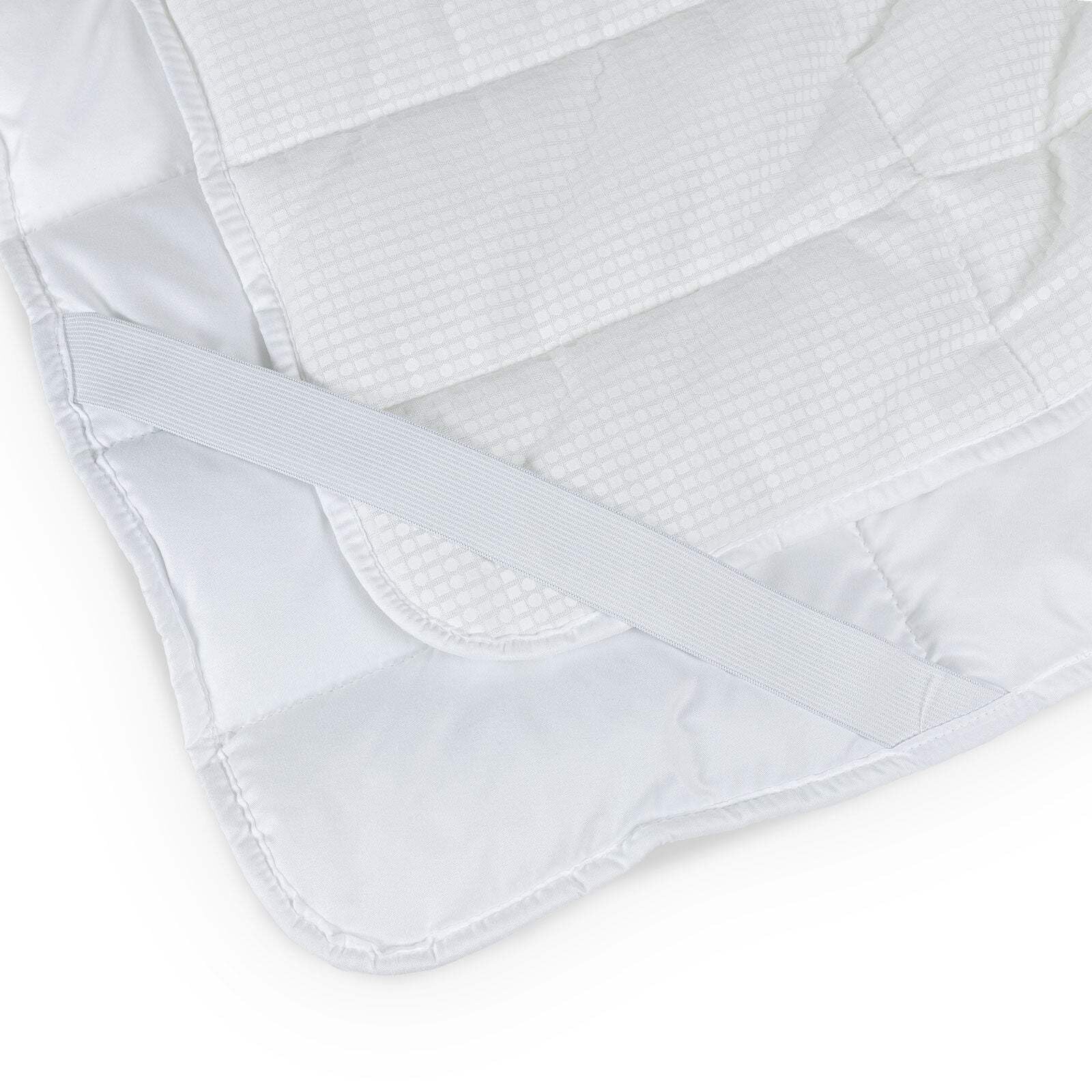 Temperaturregulierende Matratzenauflage 200x200cm COOL.XPERIENCE - Leichter Kühleffekt, Weniger Schwitzen, Weniger Frieren, Besser Schlafen, Angenehmes Schlafklima