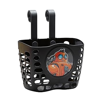 Decathlon Kids Cycle Basket - Black