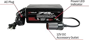 Amazon.com: Schumacher Electric AC to DC Power Converter, PC-6, 70