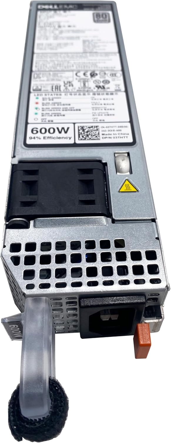 BestParts New 600W Power Supply PSU Compatible with Dell PowerEdge R350 R450 R650 R750 R750XS T550 T560 R660 R760 Server