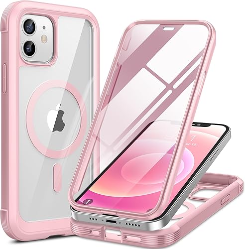 Miniatura 17 de Miracase Funda para iPhone SE de 3ª/2ª generación 2022 2020 de cuerpo completo con protector de pantalla de vidrio integrado, resistente protección