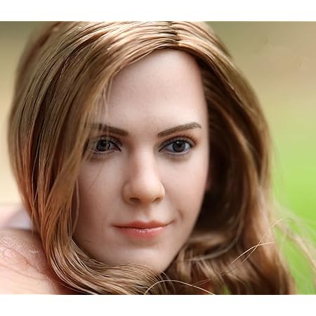 Amazon R Doll 1 6 フィギュア ヘッド 女性 頭 アクセサリー 植毛 タイプ 欧米 映画 漫画 顔 似 フィギュア ドール 通販