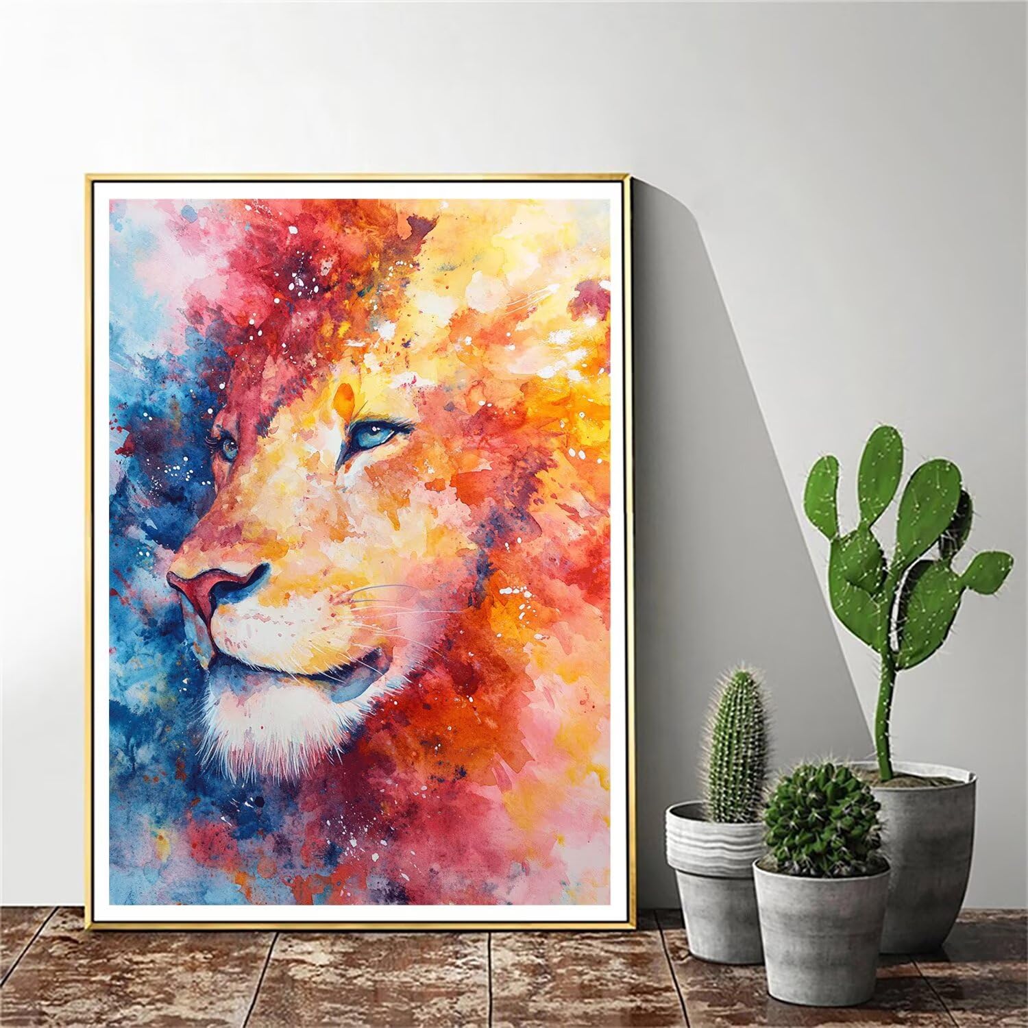Pintar por Numeros Adultos pintar por numeros niños manualidades niños 10 años, DIY Pintar por Números de Pincel y Pintura acrílica Decoraciones para el Hogar Manualidades, sin Marco 60x80cm C-156