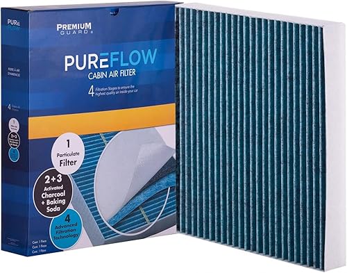 Miniatura 1 de PG PC99155 Filtro de aire de cabina  Compatible con Kia Seltos 2023-20, Sportage 2022-17, Hyundai Tucson 2021-16