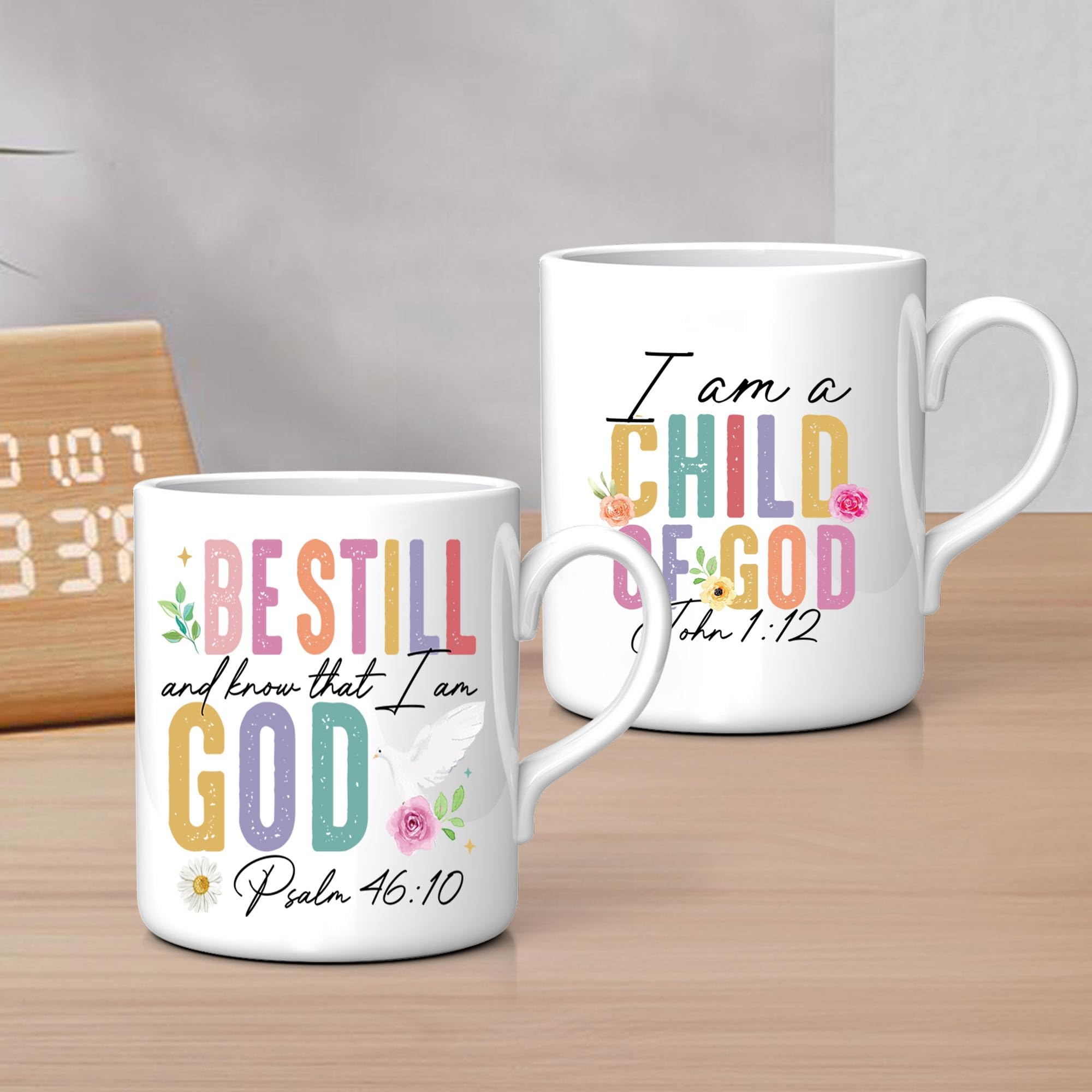 Bibel UV DTF Cup Wraps - 20 Blatt Bibelvers UV DTF Transfer Decals, Christian UVDTF Cup Wraps für Glas, Blume, wasserdichte Transferaufkleber, religiöse DIY Handwerk