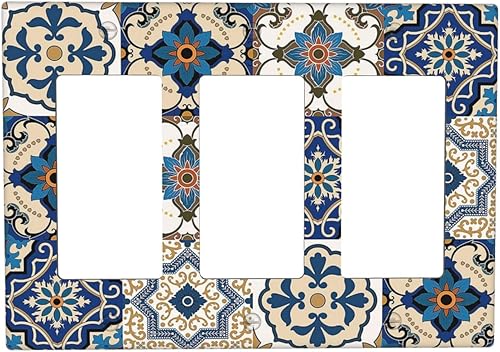 Miniatura 24 de Cubiertas Decorativas de Tomacorrientes Estilo Gótico Cuervo Flores Púrpuras 1 Gang Interruptor de Luz Simple Basculante Placa Cubierta Placas de