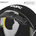 DSC DEFENDER Cricket Helmet for Men & Boys (Adjustable Steel Grill | Back Support Strap | Light Weight | size:Extra Small (Black) gallery image