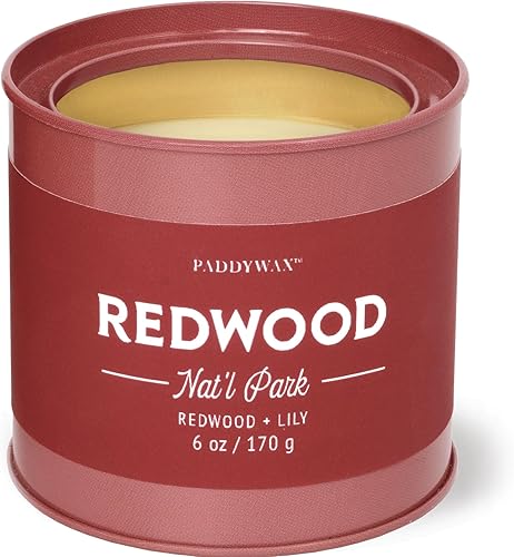 Vista 46 de Paddywax Candles - Vela perfumada de la colección Parks Juegos Olímpicos,Grandes Montañas Humeantes,Acadia,Secoyas,Glaciar,Yosemite,Gran
