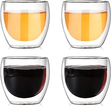 Lazy Kungfu Drip TeaPot, Heat Resistant Tea Set, Semi-Automatic Glass Teapot Suit for Magnetic Water Flow Wooden Glass Teapot Set Teacup