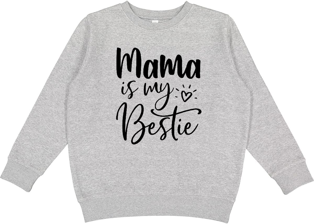 inktastic Mama Is My Bestie Youth Sweatshirt