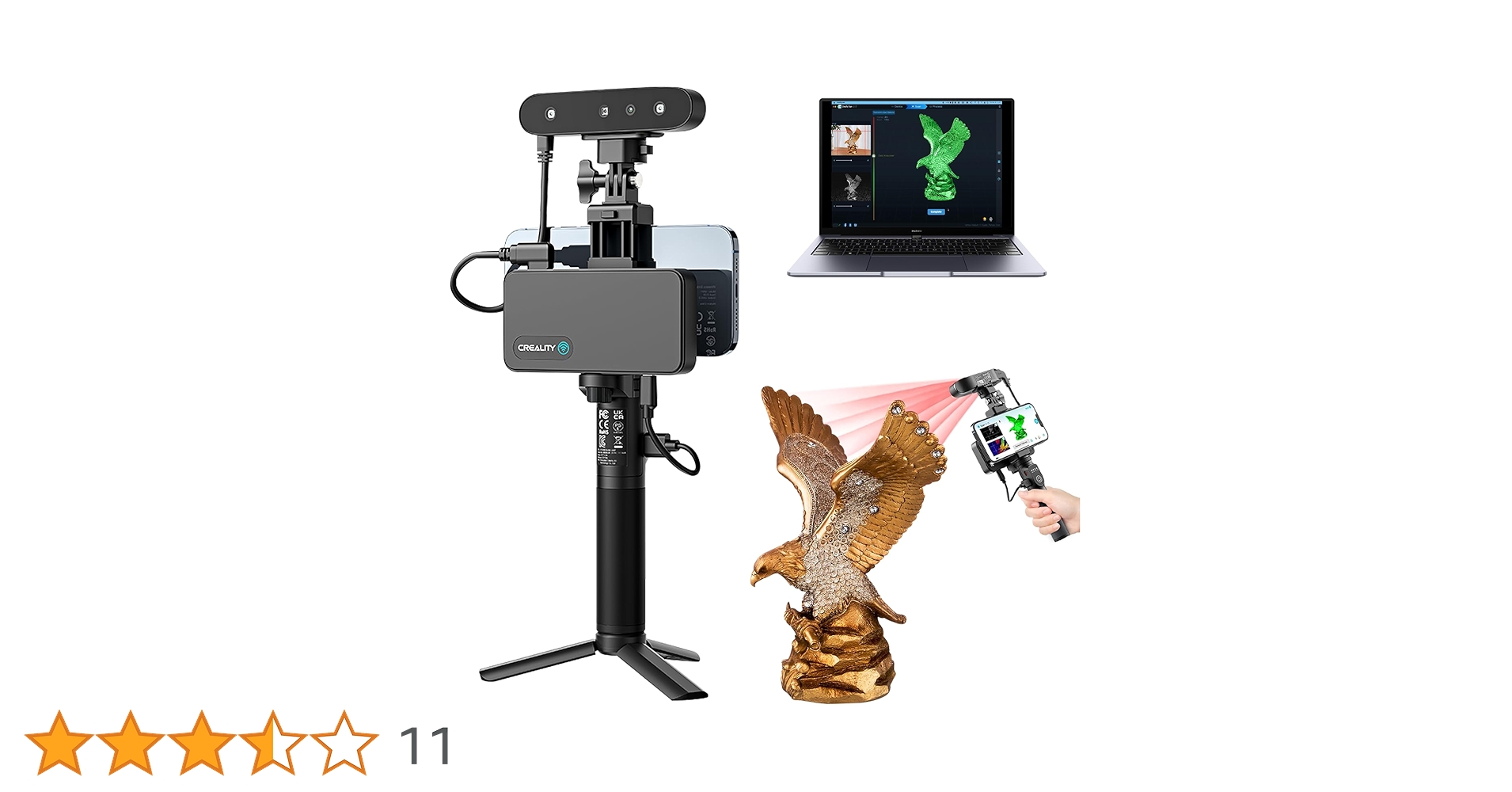 Official Creality CR-Scan Ferret Pro 3D Scanner for 3D