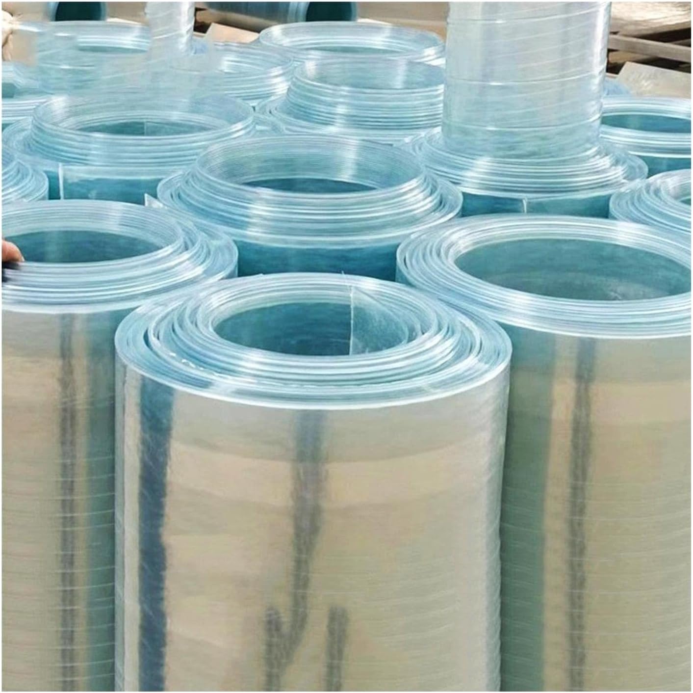 Polycarbonate Roofing Sheet Daylighting Glassfiber 1.5 mm Poly Plastic Roof Panel Clear Glassfiber Roofing Covers