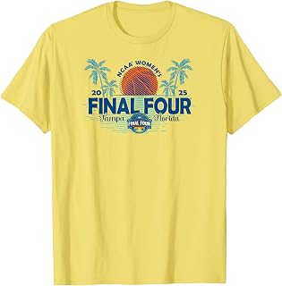 NCAA Final Four 2025 Women's Basketball Tampa Florida Sun T-Shirt