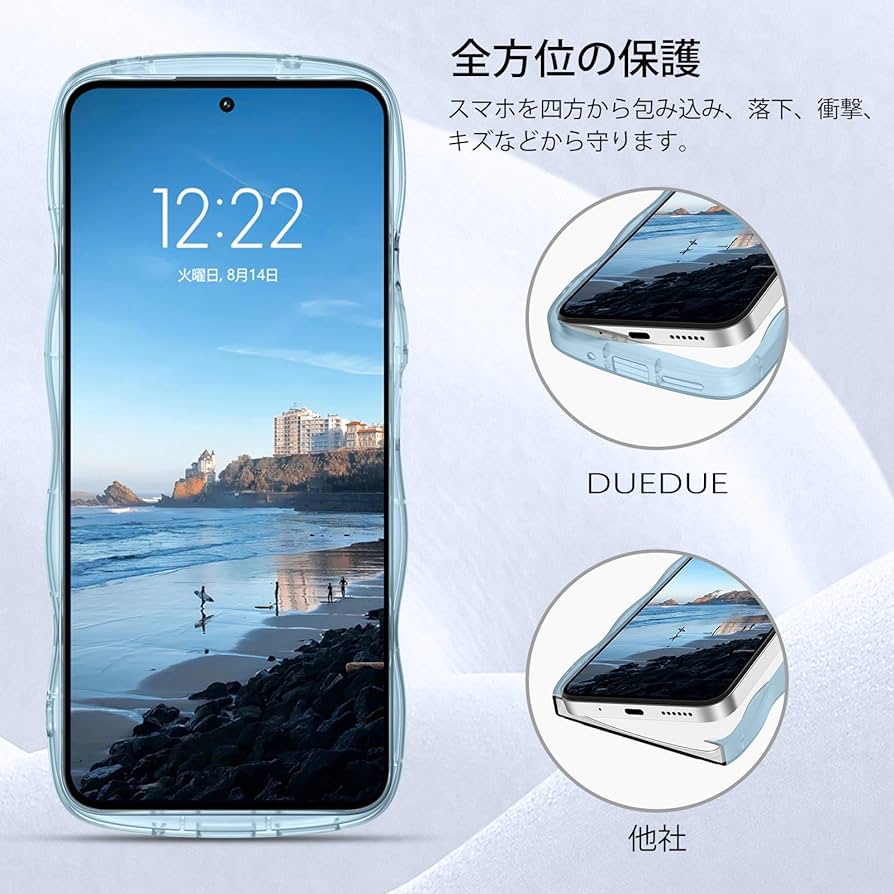 Xiaomi Redmi 12 5G ライトブルー ケース付き Amazon.co.jp: DUEDUE Redmi 12 5G ケース Redmi Note 12R 5G