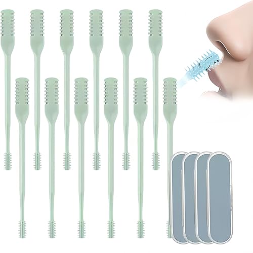 Miniatura 19 de Cortador nasal de pelo nasal giratorio de 360°, cuchillo de doble cara para nariz, cortador manual de vello de nariz, cuchillo portátil para mujeres