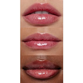 e.l.f. Glow Reviver Lip Oil Nourishing Tinted Lip Oil for a High Gloss Finish Enriched with Jojoba Oil Vegan & Cruelty Free Red Delicious