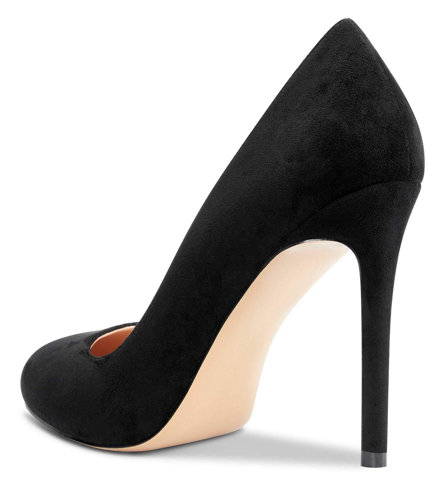 Castamere Scarpe col Tacco Donna Moda Punta Arrotondata Tacco a Spillo 10CM High Heels