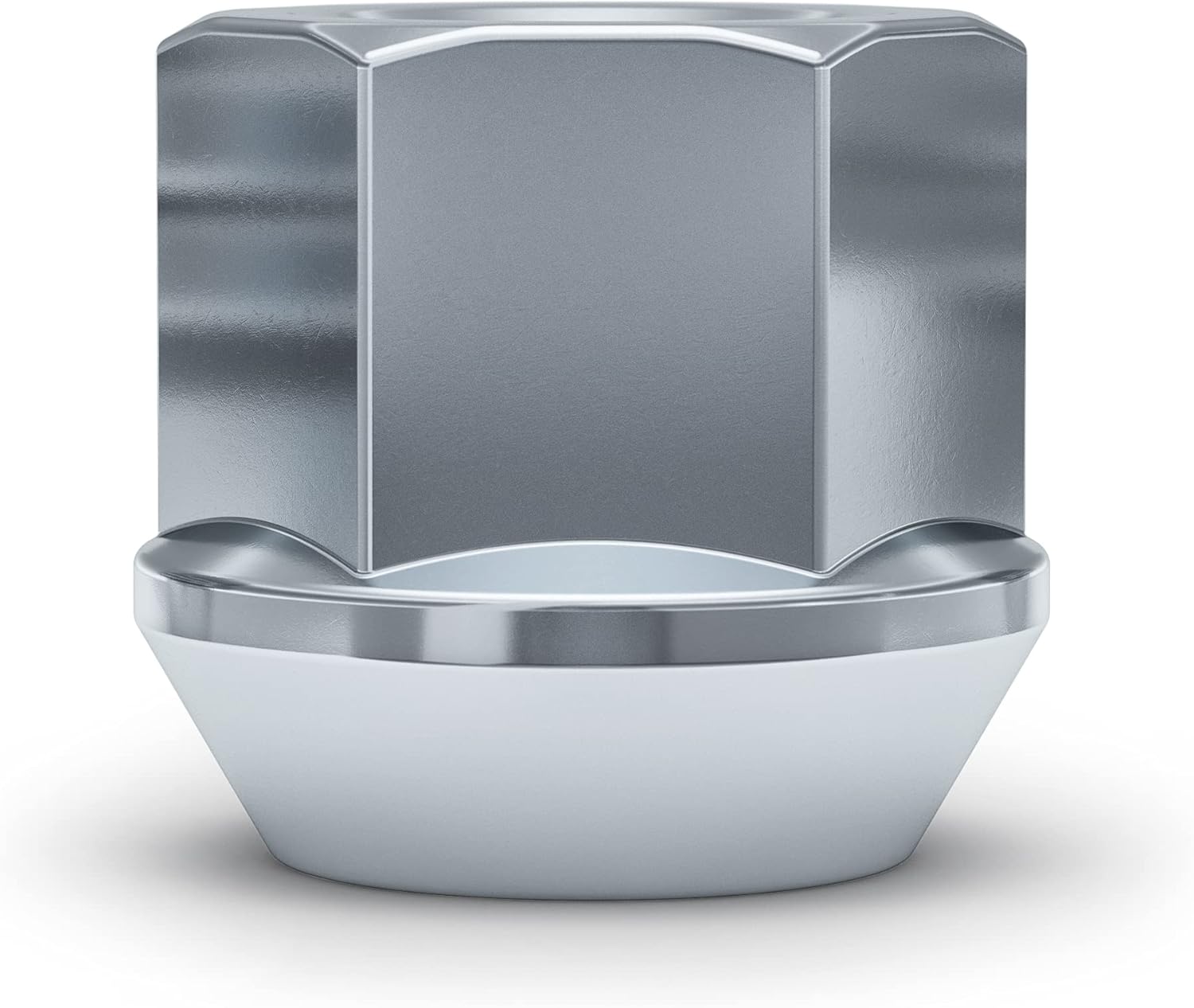 White Knight 791309-1SAM Chrome M14x1.50 Open End Bulge Acorn Lug Nut Kit with Wheel Locks (Random Key Pattern), 20 Pack