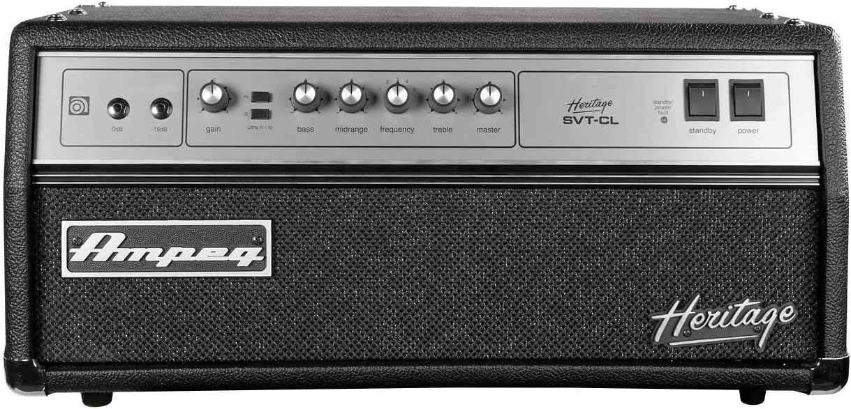 Ampeg Heritage SVT-CL 300-Watt Tube Bass Head