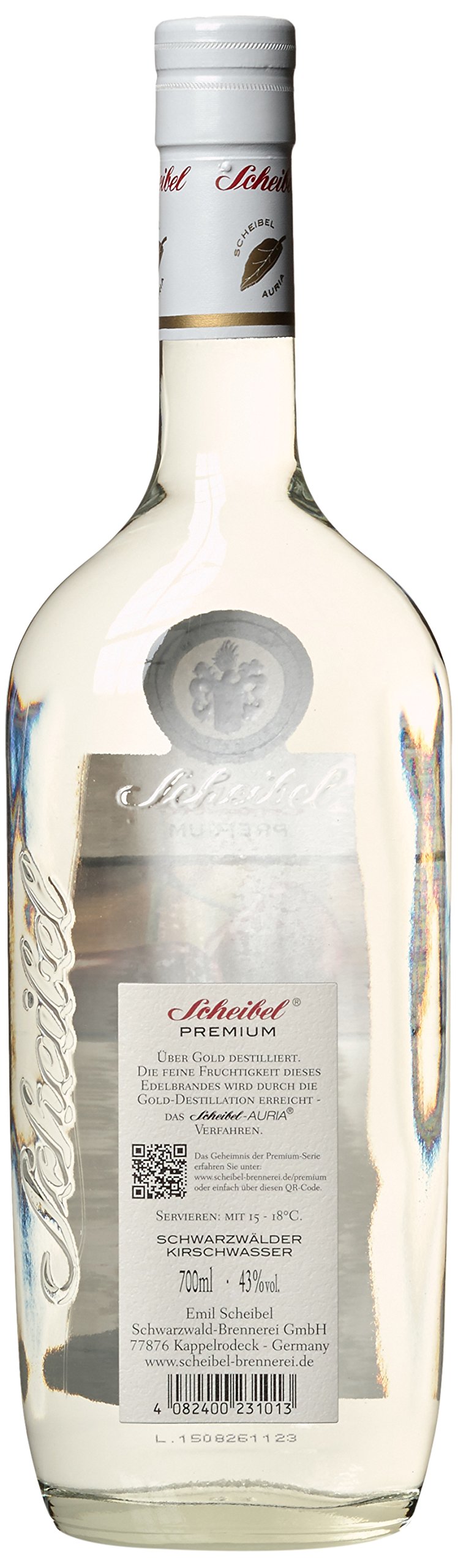 Scheibel Premium Kirschwasser, 1er Pack (1 x 700 ml)