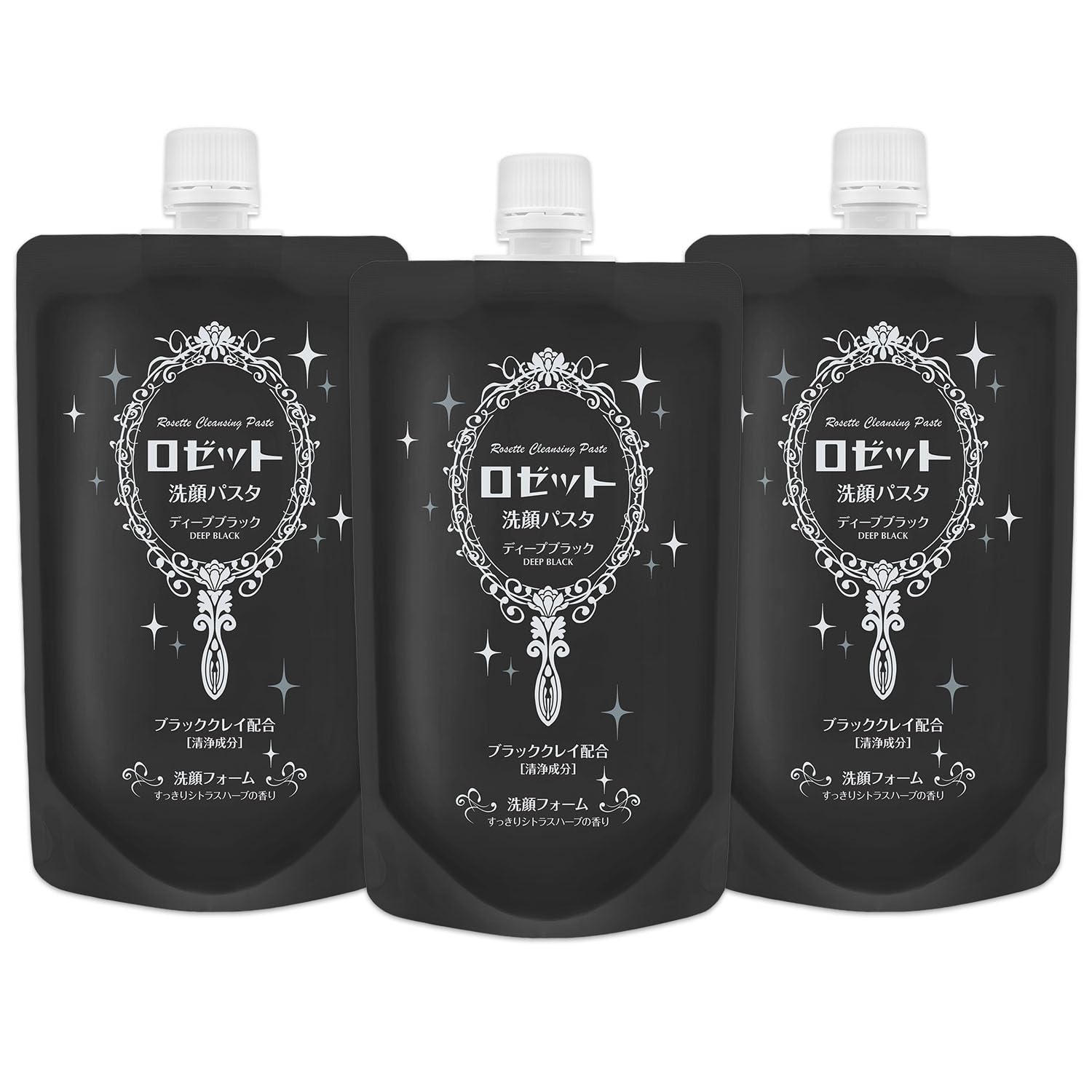 Amazon.co.jp: Rosette Facial Cleansing Pasta, Deep Black, 8.5 oz