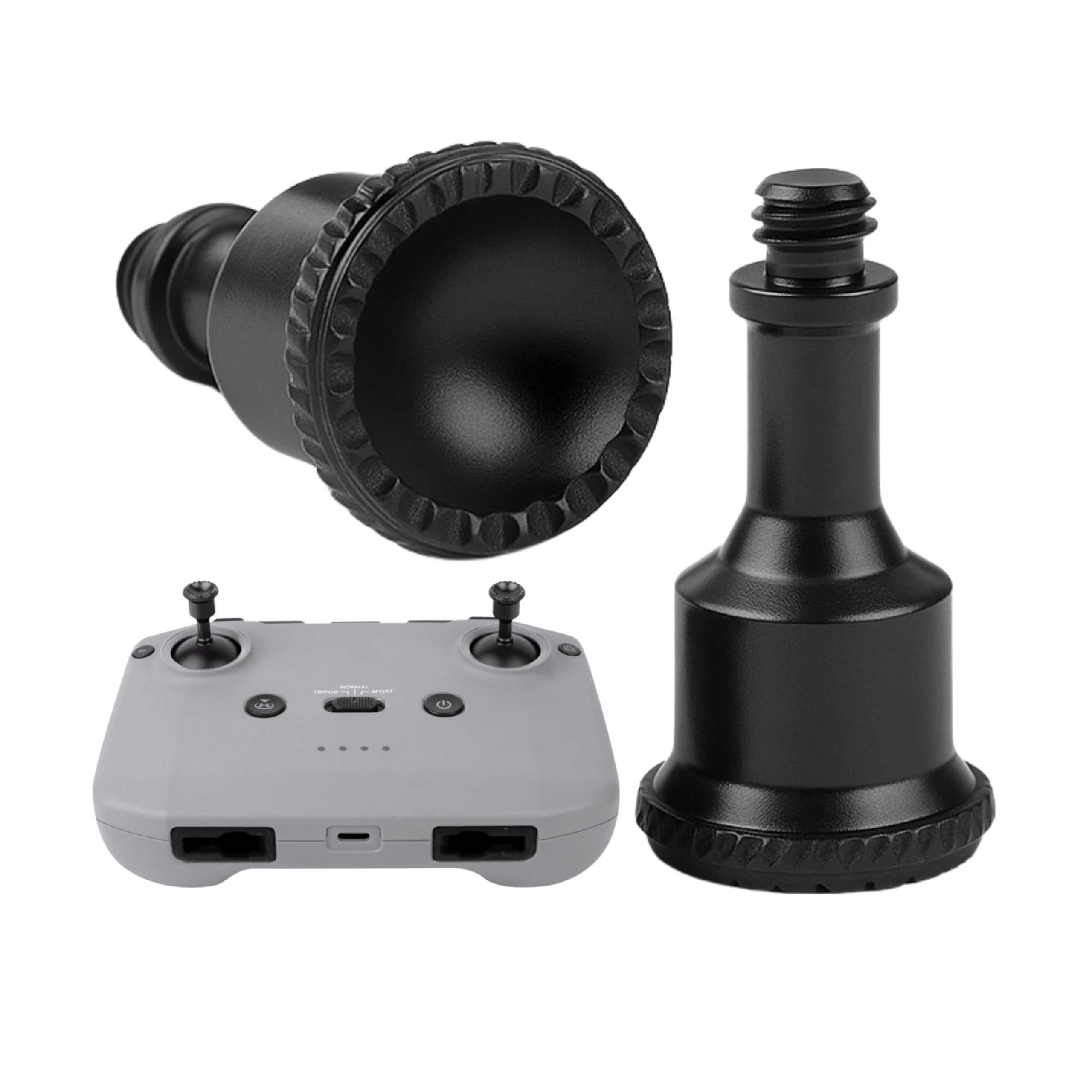 Pilot zdalnego sterowania zdalny dla DJI RC-N1, DJI RC-N2, 2 sztuki, czarna, aluminium, joysticks